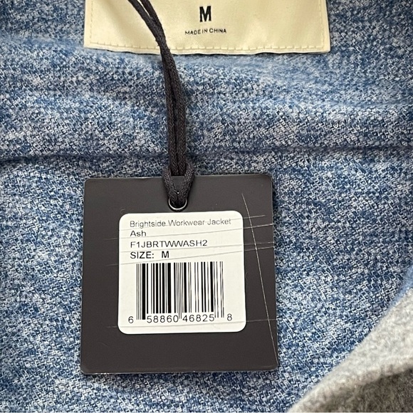 The Normal Brand Brightside Wool Blend Flannel Lined Workwear Jacket outdoor - Picture 9 of 11